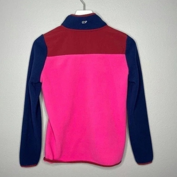 Vineyard Vines Colorblock Fleece Sweatshirt - Picture 3 of 3